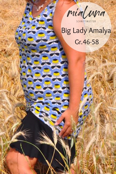 Ebook Sommerkleid Big Lady Amalya Gr.46-56